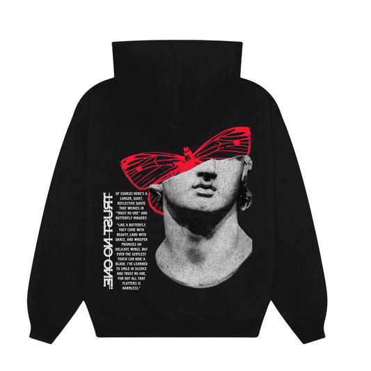TRUST NO ONE | HOODIES | BLACK