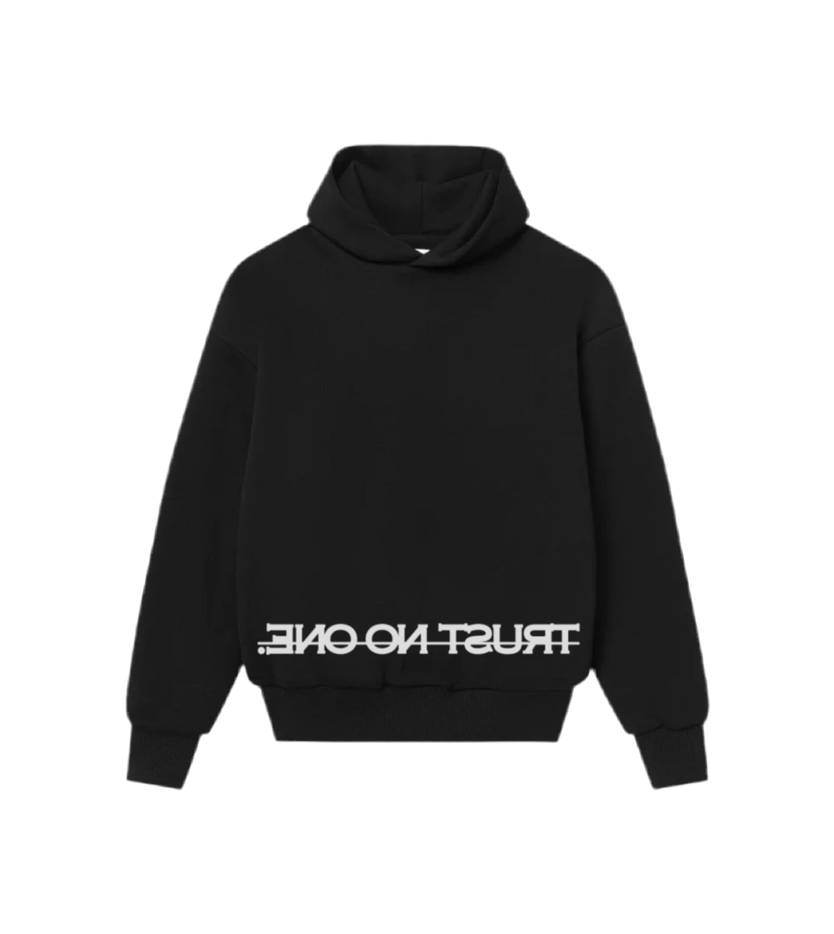 TRUST NO ONE | HOODIES | BLACK